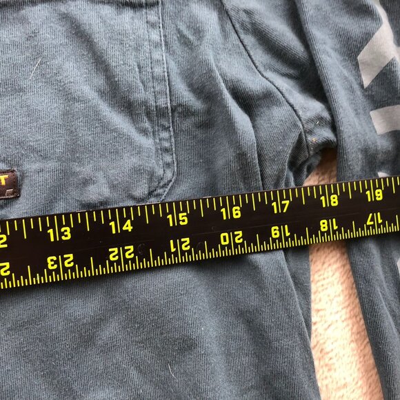 Ariat Mens T-Shirt Small Long Sleeve Pullover Graphic Tee Casual Classic Rebar - Picture 4 of 10